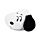 Blankeazzz Peanuts Snoopy & Woodstock Plüsch 2 in 1 Reisekissen & Decke