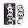 Spooky Totenkopf PVC-Flaschenöffner