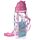 Enchanted Rainbows Einhorn Wasserflasche mit Flip-Strohhalm & Tragekordel 450ml 