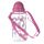 Enchanted Rainbows Einhorn Wasserflasche mit Flip-Strohhalm & Tragekordel 450ml 