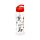 Pippi Longstocking Pippi Langstrumpf Kinder-Wasserflasche mit Strohhalm 550ml