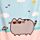 Pusheen the Cat Katze Mikrofaser-Strandtuch