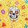 Day of the Dead Tag der Toten Mikrofaser-Strandtuch