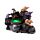 Schwarzer Kater LED Brodelnder Kessel