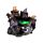 Schwarzer Kater LED Brodelnder Kessel