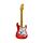 Figurative Gitarre Wanduhr