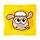 Kawaii Niedlich Shaun das Schaf Komprimiertes Reisehandtuch Waschlappen