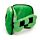 Relaxeazzz Plüsch Minecraft Creeper Reisekissen & Augenmaske