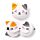 Relaxeazzz Plüsch Adoramals Lola Katze Reisekissen & Schlafmaske