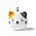Relaxeazzz Plüsch Adoramals Lola Katze Reisekissen & Schlafmaske