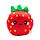 Squidglys Elidi the Strawberry Erdbeere Foodiemals Plüschfigur