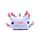 Relaxeazzz Minecraft Axolotl Plüsch Reisekissen & Schlafmaske