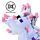 Relaxeazzz Minecraft Axolotl Plüsch Reisekissen & Schlafmaske