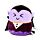 Squidglys Spooky Dracula Vampir Plüschfigur