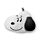 Relaxeazzz Peanuts Snoopy Plüsch Reisekissen & Schlafmaske