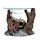 Shadows of Darkness Drache Totenkopf Duftlampe mit Glasschale