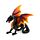 Dark Legends Beschützer der Nacht Obsidian Feuerdrache