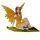 Flora und Fauna Wiese Blumenfee Figur