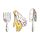 Nectar Meadows Biene Garten Schaufel, Harke & Handschuhe 3-teiliges Geschenkset