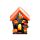 Spooky Spukhaus Kürbis Gespenst Halloween Schwarz LED-Dekoration