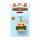 Hammy der Burger Foodiemals 3D PVC Schlüsselanhänger