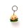 Hammy der Burger Foodiemals 3D PVC Schlüsselanhänger