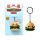 Hammy der Burger Foodiemals 3D PVC Schlüsselanhänger