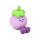 Foodiemals Egg Plant Aubergine LED-Lampe Nachtlicht & Handy-Halter