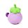 Foodiemals Egg Plant Aubergine LED-Lampe Nachtlicht & Handy-Halter