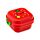 Foodiemals Elidi the Strawberry Erdbeere Stapelbare Bentobox mit Clipverschluss