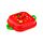 Foodiemals Elidi the Strawberry Erdbeere Stapelbare Bentobox mit Clipverschluss