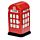 Keramik London Salz & Pfefferstreuer Set, Brief-und Telefonbox