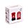 Keramik London Salz & Pfefferstreuer Set, Brief-und Telefonbox