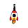 Space Cadets Weltraum Astronaut PVC-Kofferanhänger 2er-Set