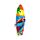 An der Küste 3D Souvenir-Magnet  Tropische Meeresbewohner in Surfbrettform