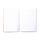 Feline Fine Katzen liniertes A5-Notizbuch aus Recyclingpapier
