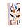 Feline Fine Katzen liniertes A5-Notizbuch aus Recyclingpapier