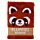 Adoramals Roter Panda Fluffies Plüsch Notizbuch