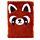 Adoramals Roter Panda Fluffies Plüsch Notizbuch