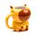 Capybara Wasserschwein-Form Keramik-Tasse