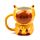 Capybara Wasserschwein-Form Keramik-Tasse