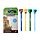 Minecraft Chibi Radierbarer Kugelschreiber mit Minecraft-Silikon-Topper 4er-Set