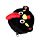 Hahn von Barcelos Mini Plüsch Geldbörse