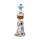 Strand-Souvenir - Leuchtturm Figur mit blauem Stern