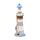 Strand-Souvenir - Leuchtturm Figur mit blauem Stern