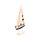 Strand-Souvenir - Segelschiff mit Anker