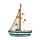 Strand-Souvenir - Segelschiff mit Muscheln