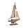 Strand-Souvenir - Segelboot gestreifter Stoff