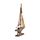 Strand-Souvenir - Segelboot gestreifter Stoff
