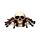 Totenkopf mit Spinnenbeinen